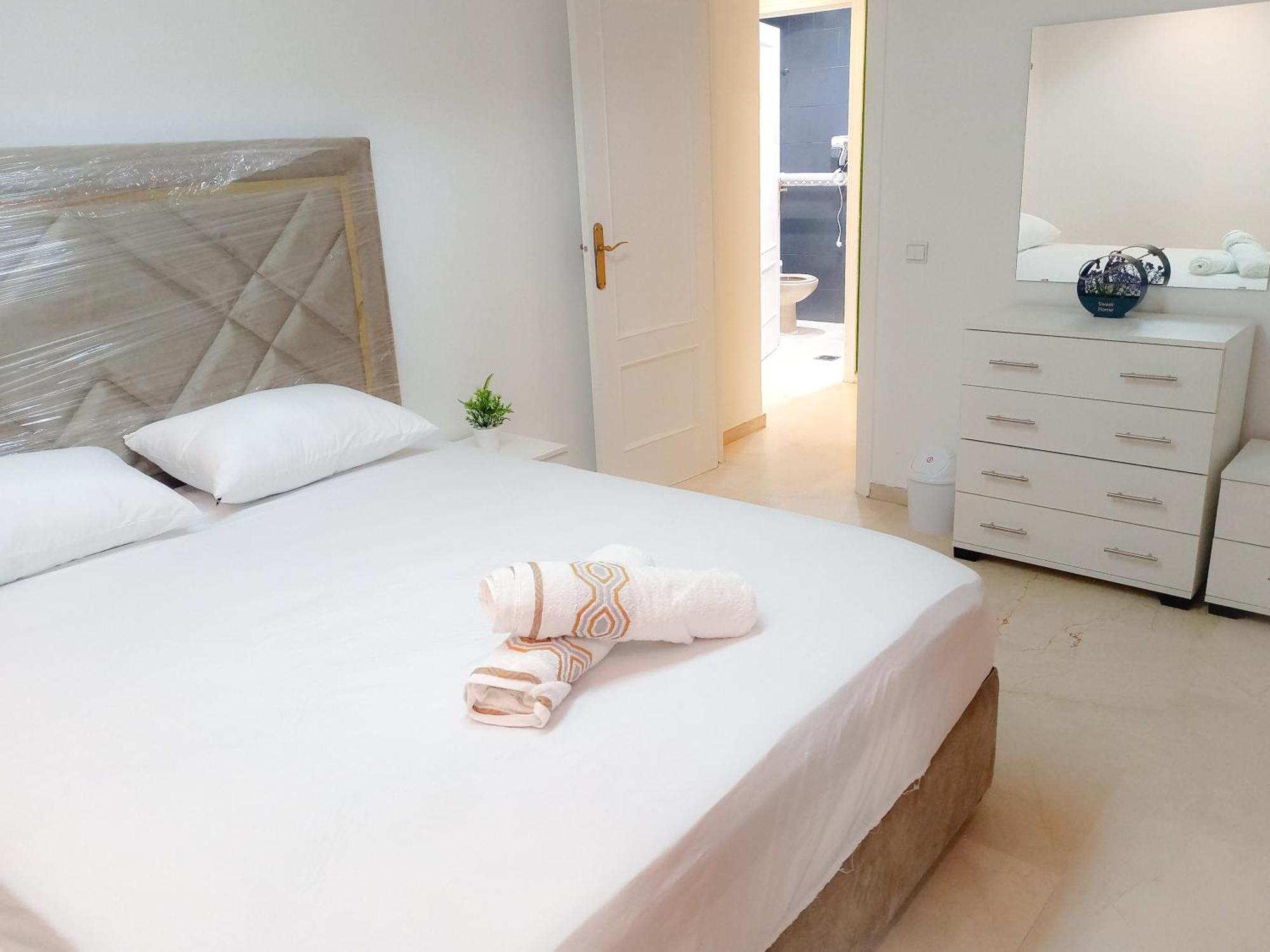 Appartement A Malabata En Face Centre Commercial Megarama & La Gare De Tgv M2 แทนเจียร์ ภายนอก รูปภาพ