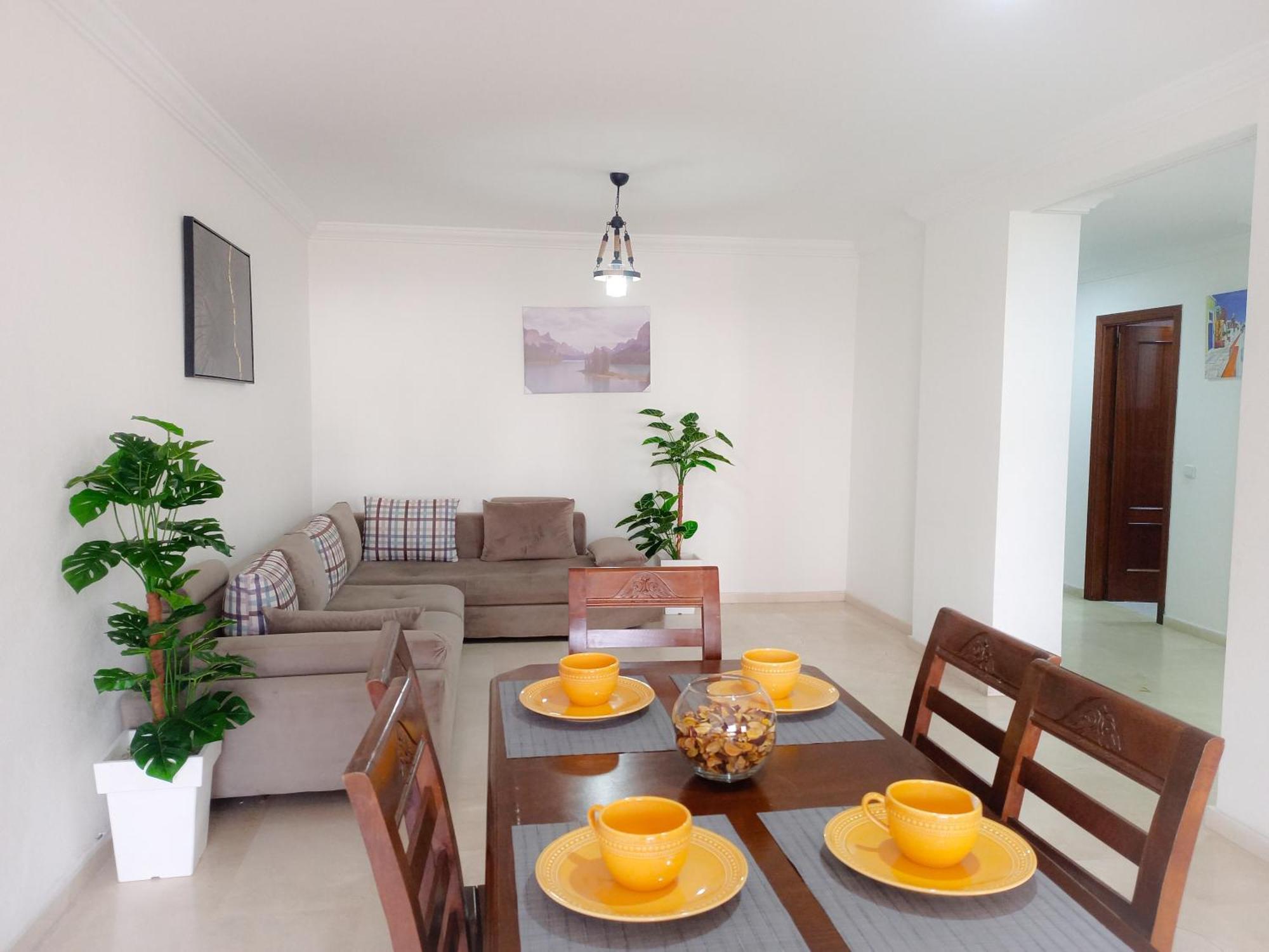 Appartement A Malabata En Face Centre Commercial Megarama & La Gare De Tgv M2 แทนเจียร์ ภายนอก รูปภาพ